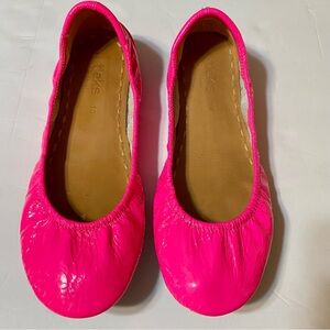 Tieks Neon Pink Women's Flats
